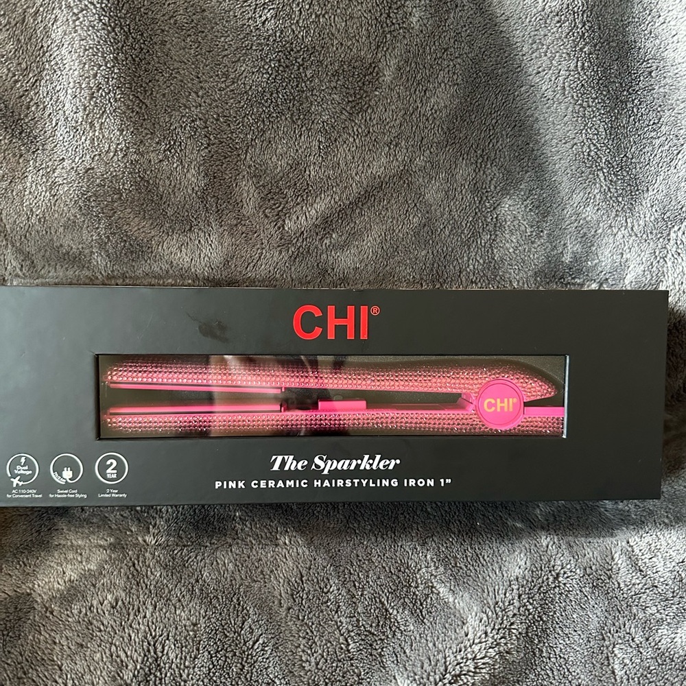 CHI The Sparkler Pink Ceramic Hairstyling Iron